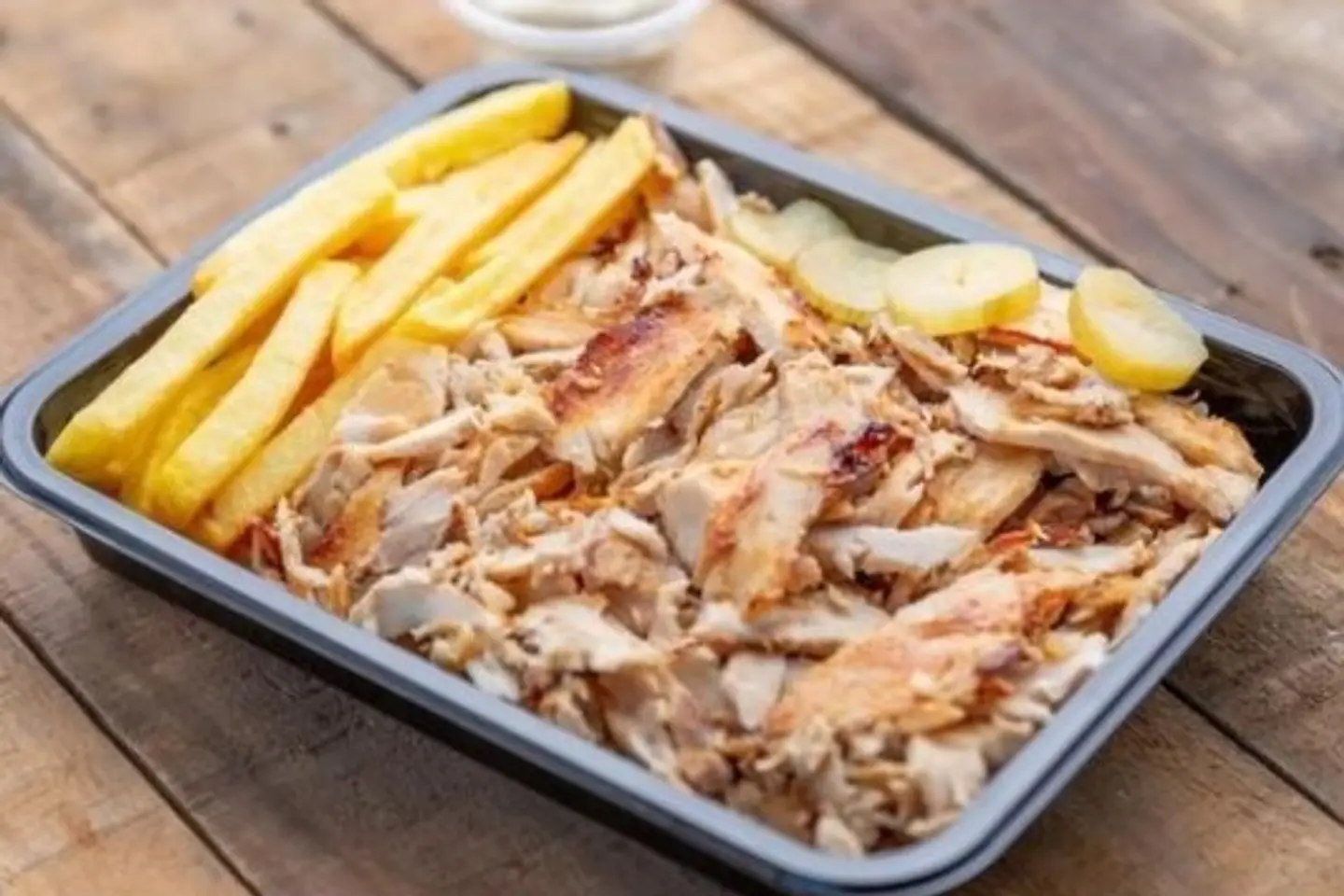 صحن شاورما كبير