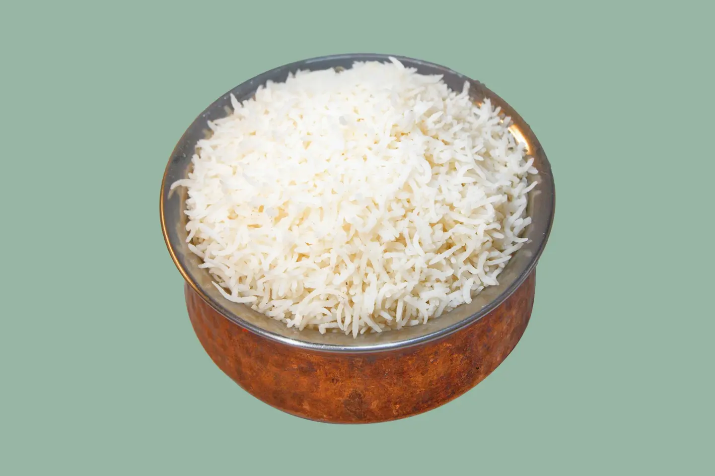 أرز ابيض البخار