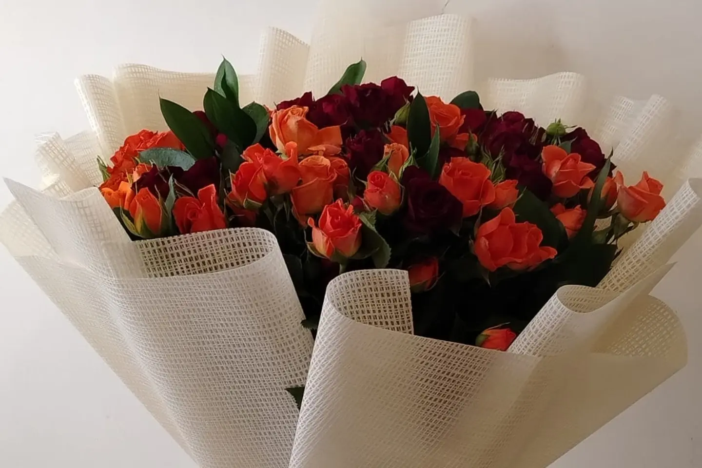 Fabric Wrapped Bouquet