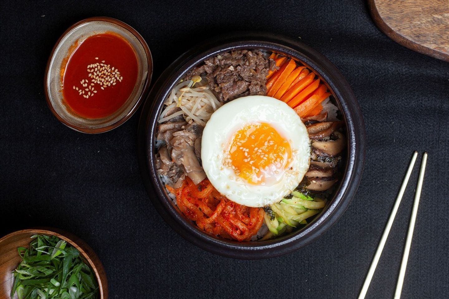 Dolsut Bibimbap   Mixed Rice With Vegetables