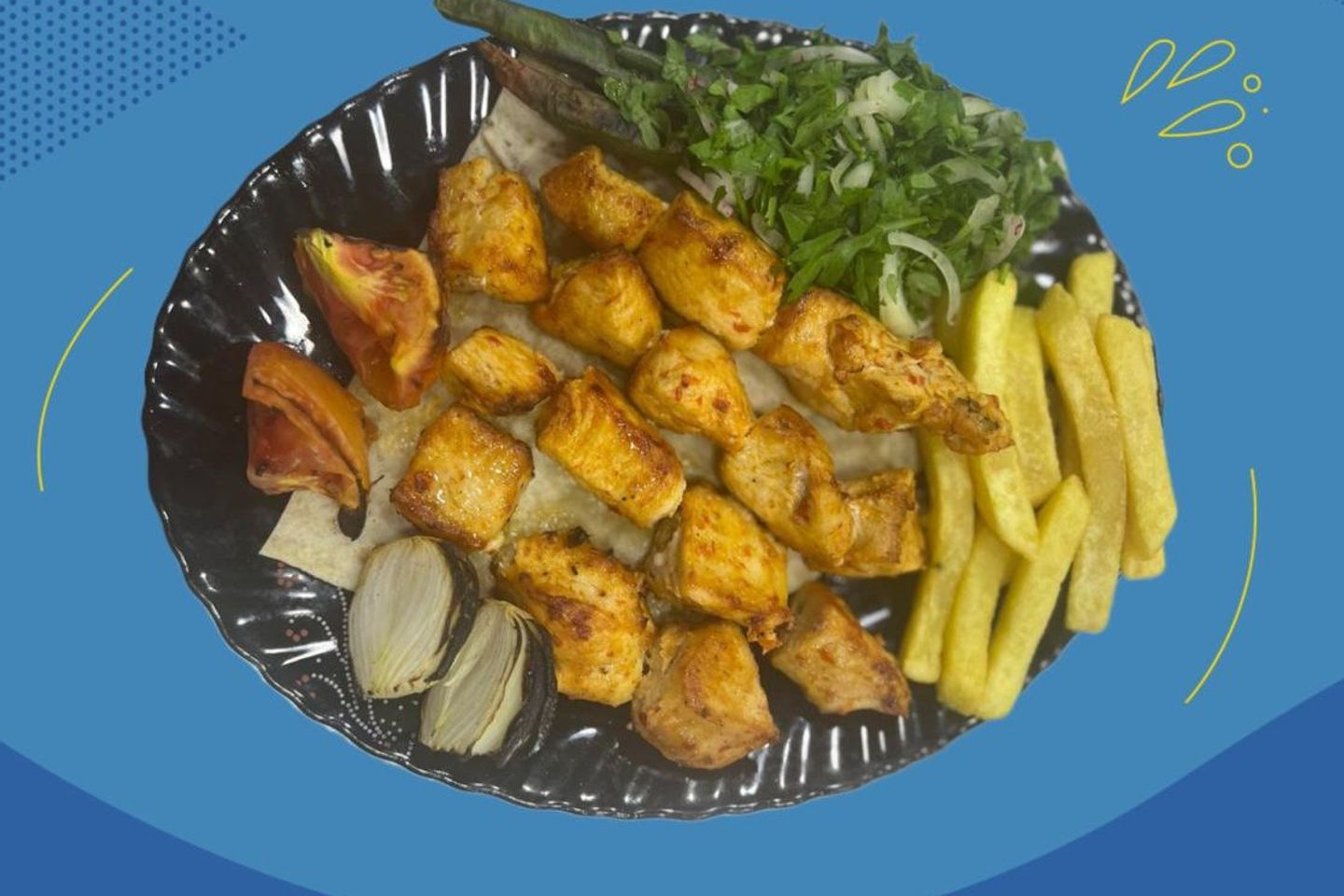 شيش طاووق طازج