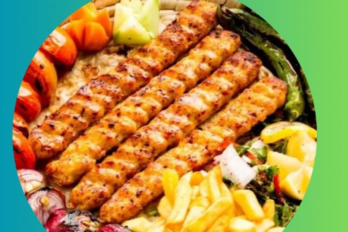 كيلو كباب دجاج طازج
