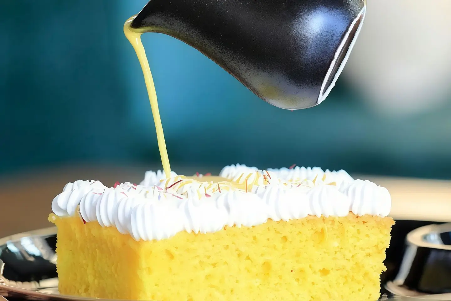 كيكه الزعفران