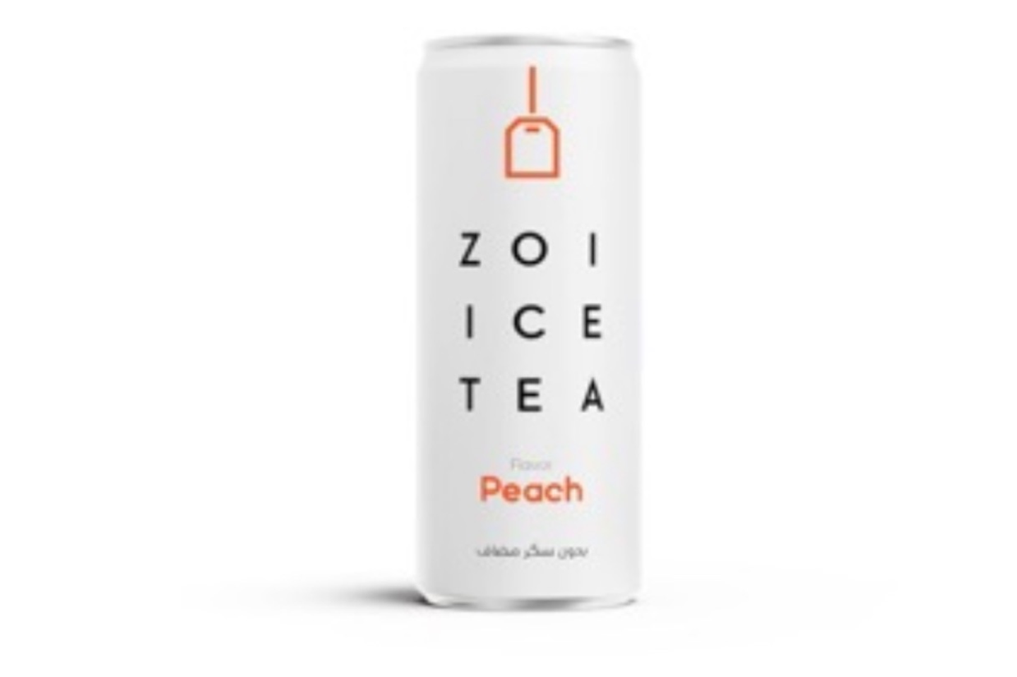 عصير الشاي المثلج بنكهة الخوخ