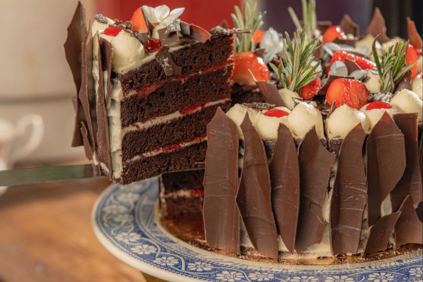 Black Forest Cake Pieces