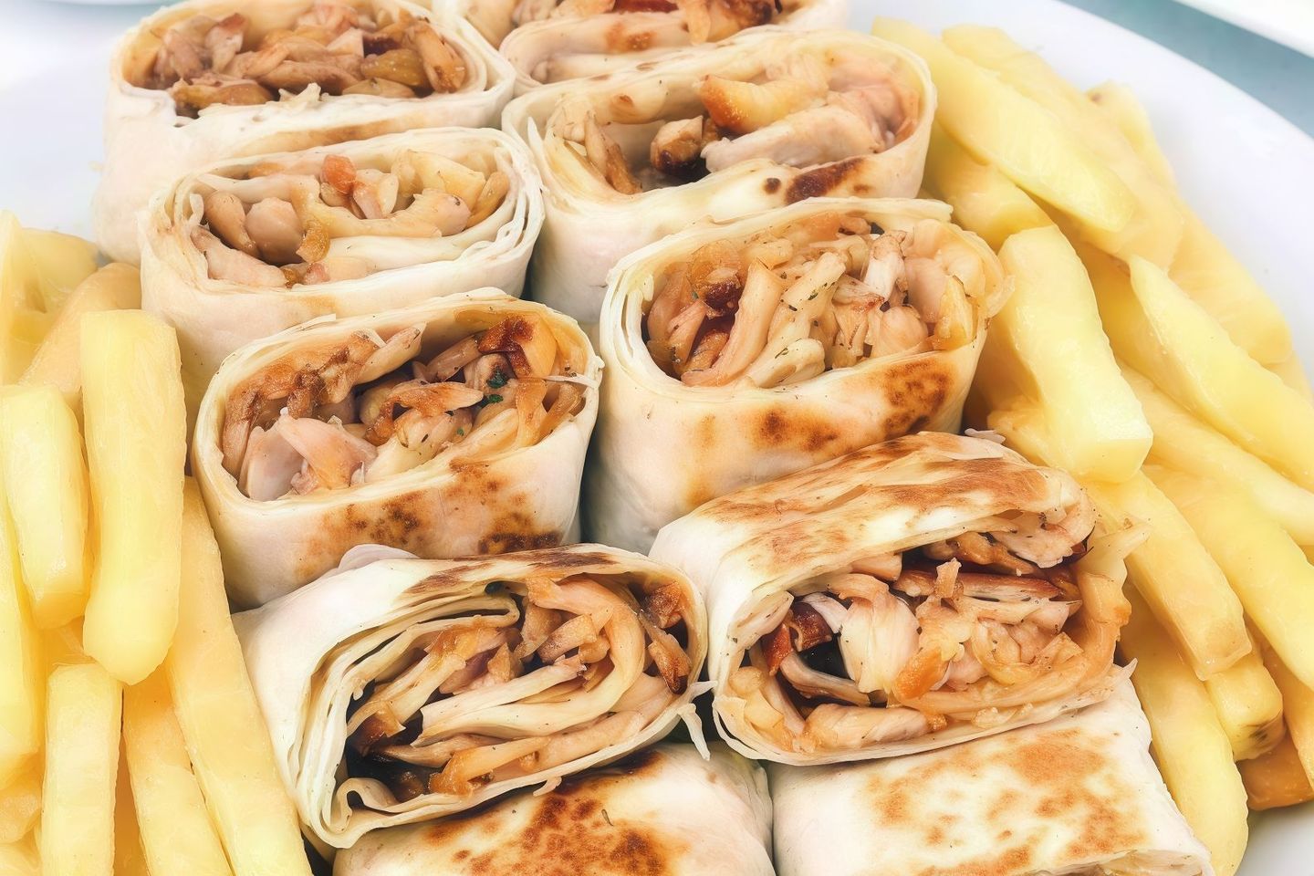 بطاطس سوري دجاج