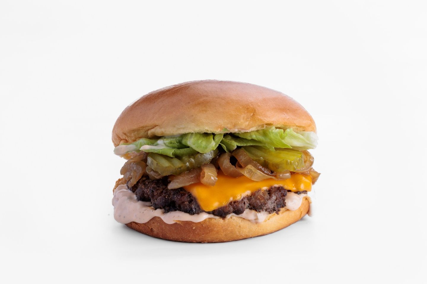 Caramlized Burger