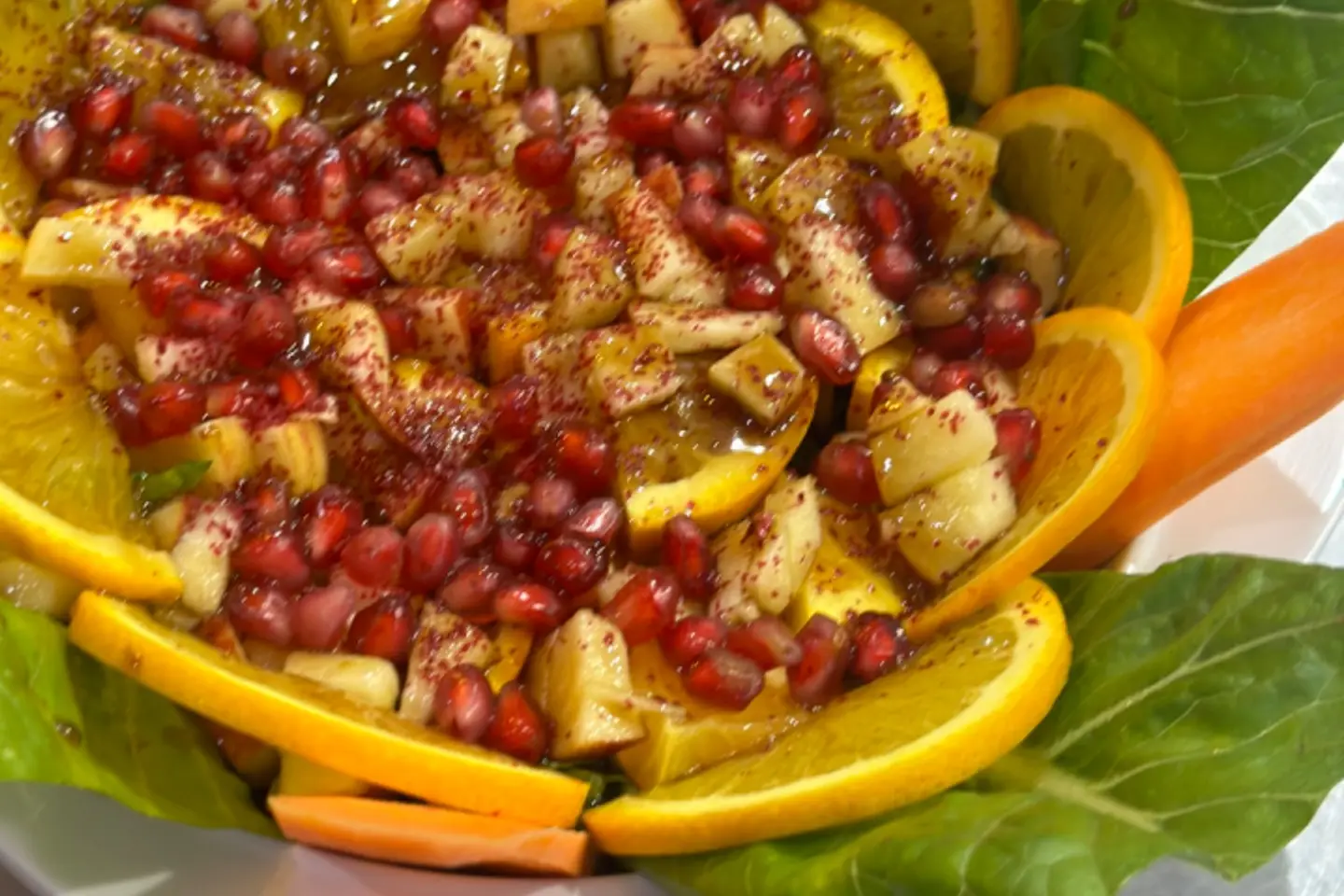 Rocca Salad With Pomegranate