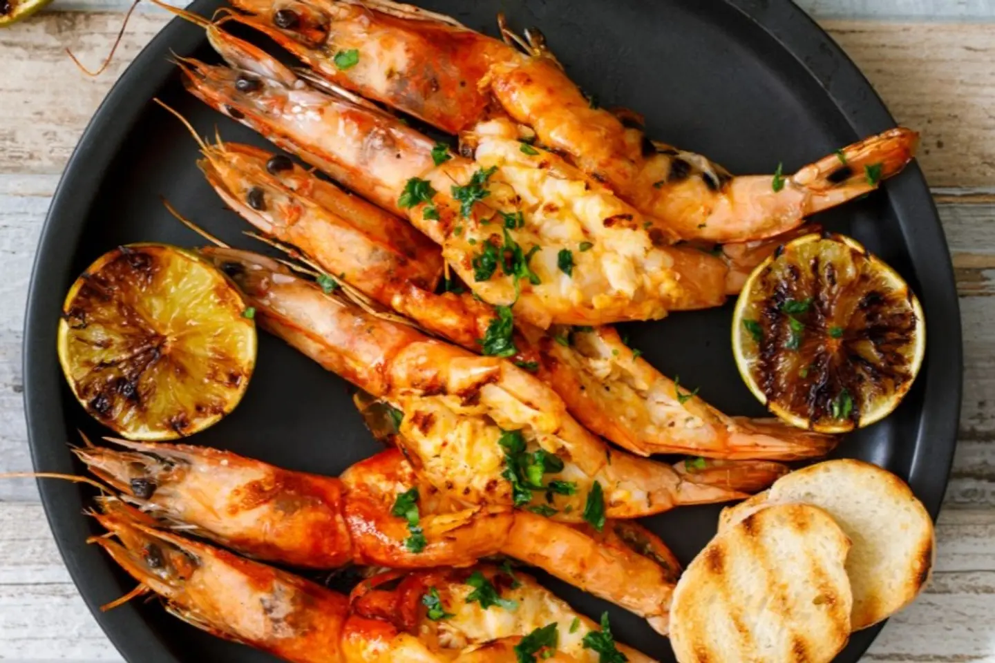 Sea Shrimp - Grilled