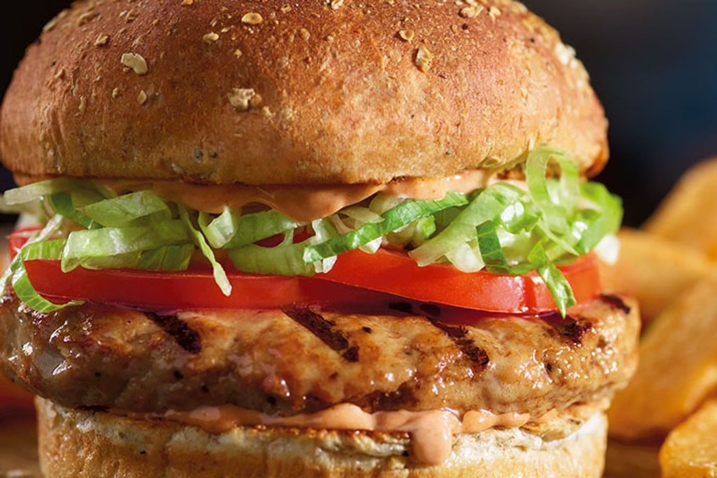 Gourmet Chicken Burger