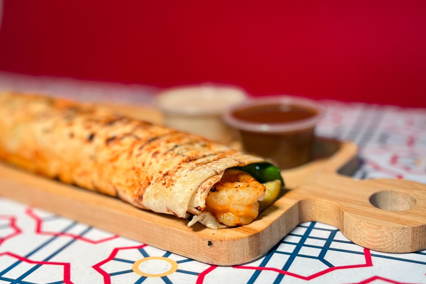 Mishkak Shrimp Bbq Sandwich