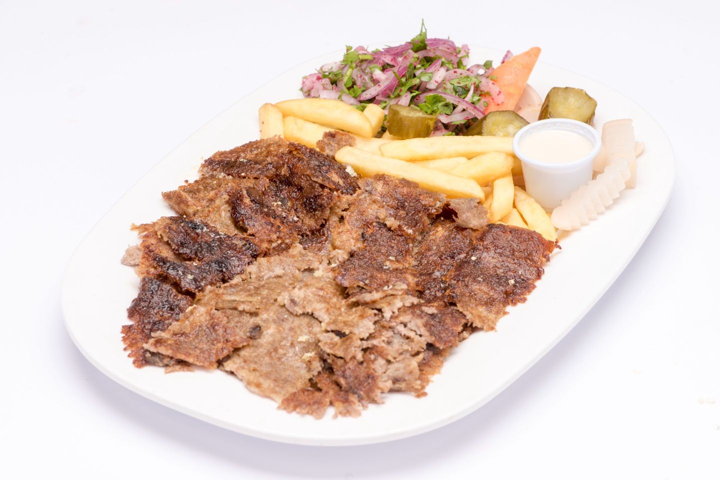 صحن لحم صغير