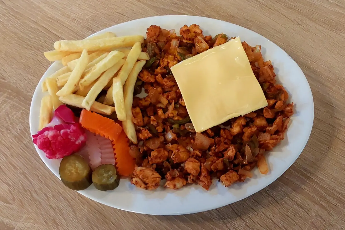 Kudu Chicken Plate