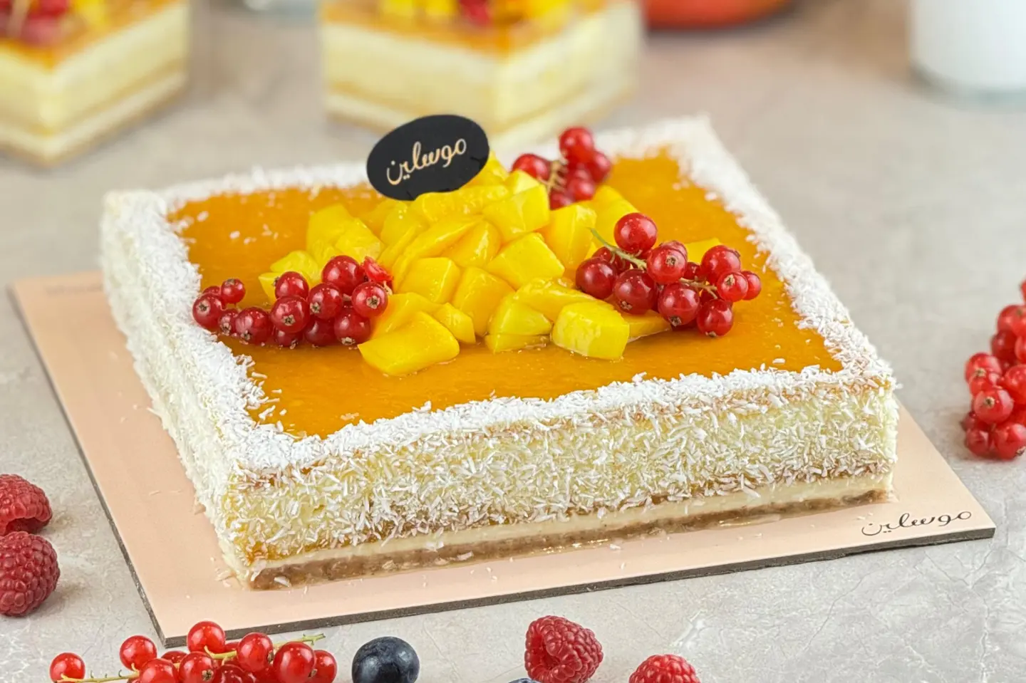 Coco Mango Cake   Large Size