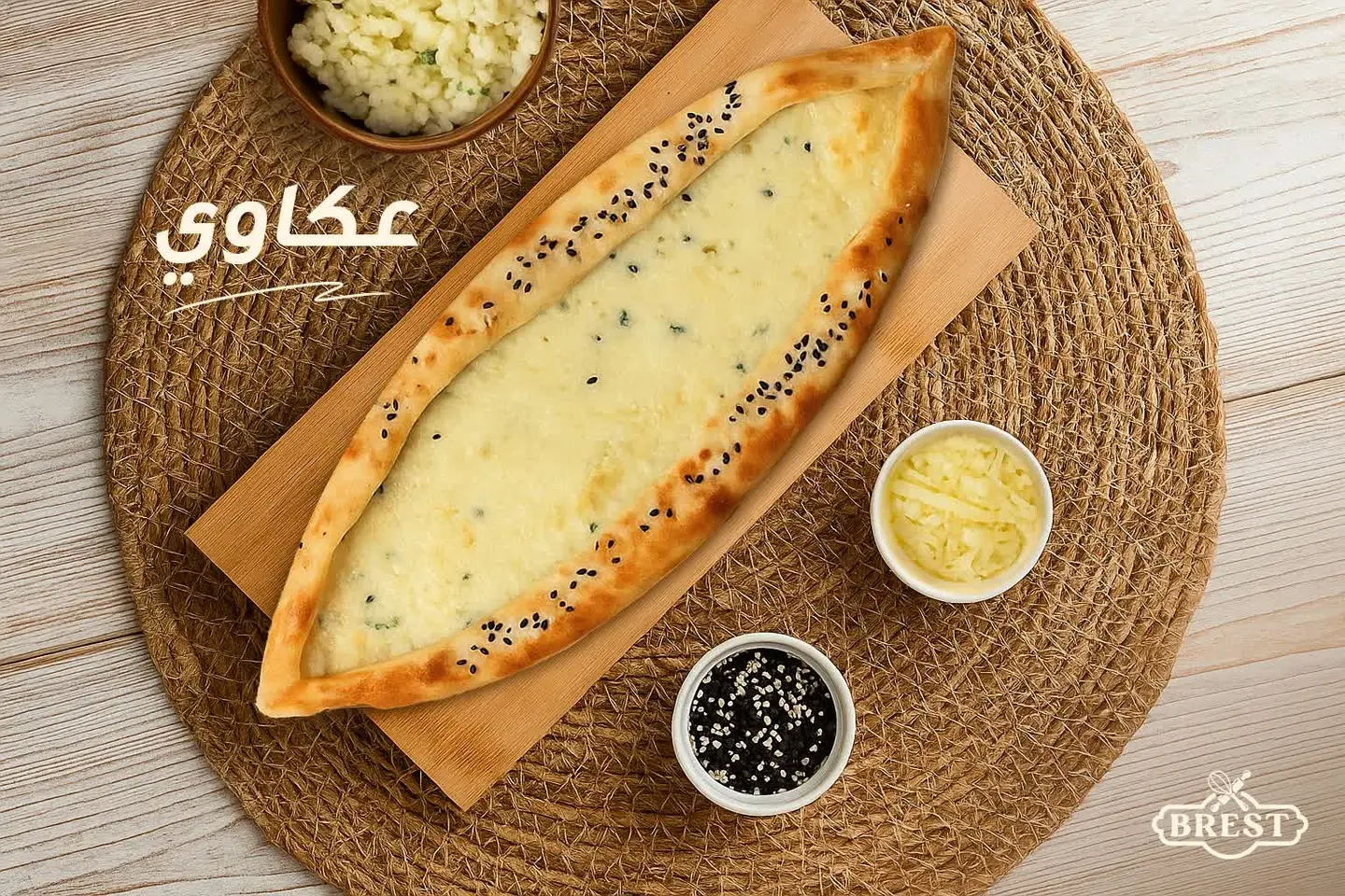 فطيرة العكاوي