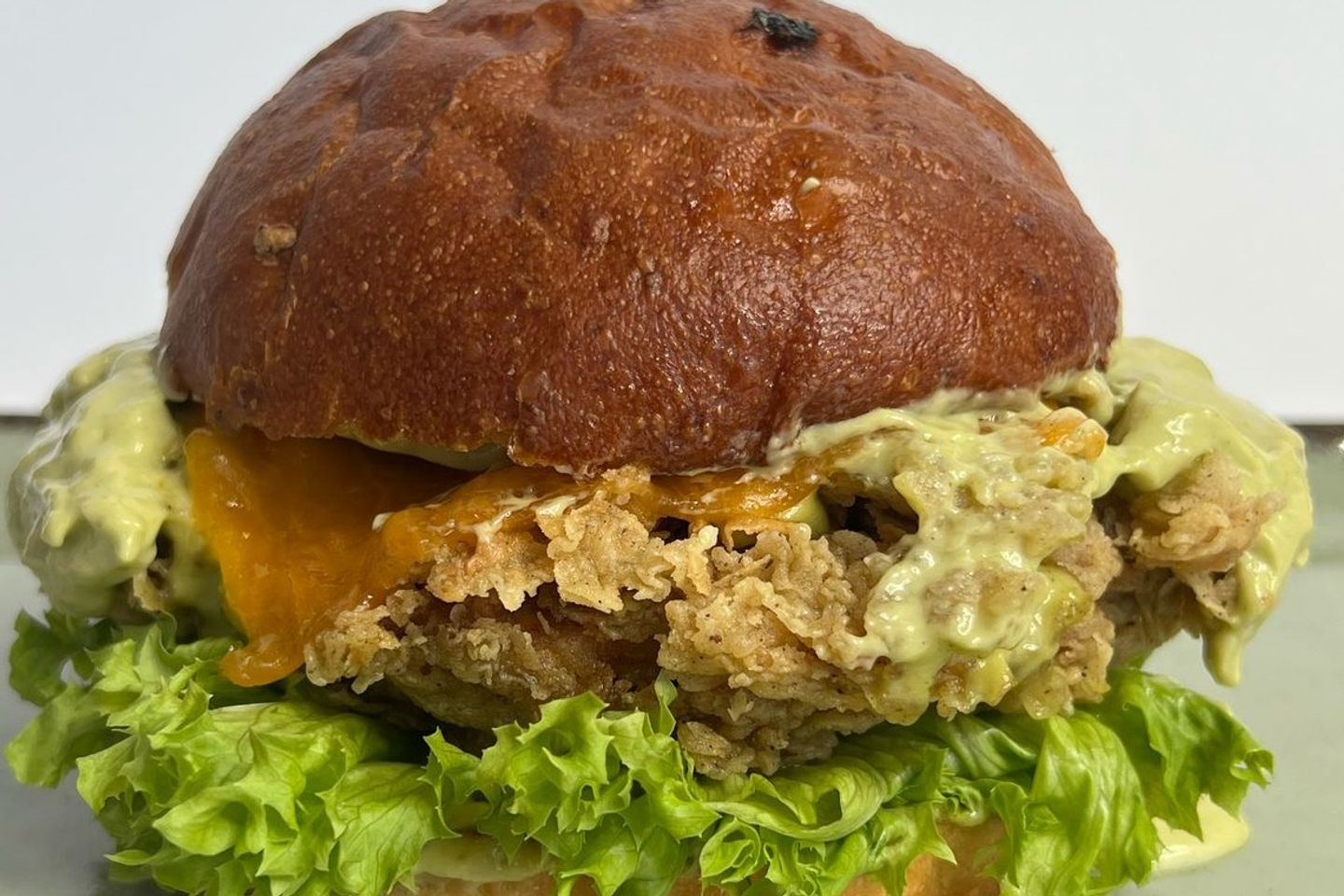 Pesto Chicken Burger Meal
