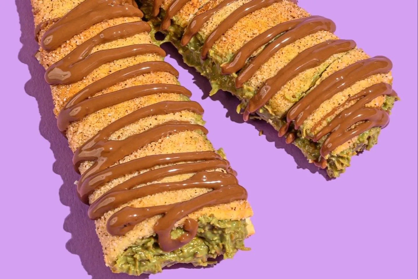 Pistachio Kunafa Swirl