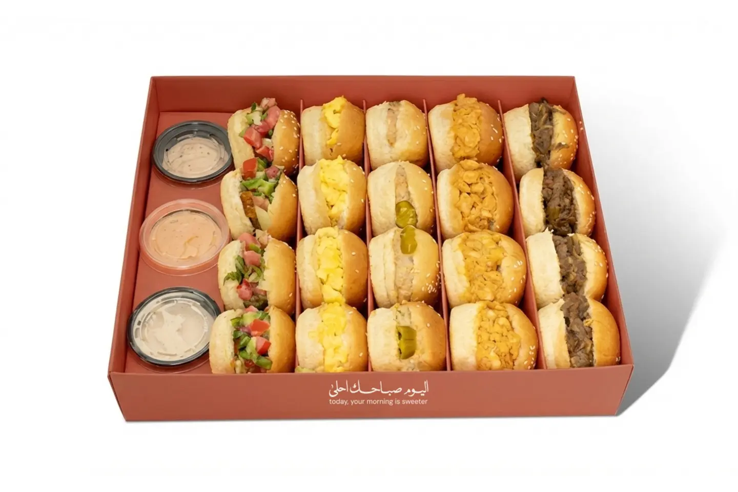 بوكس لقيمات صباحك كبير