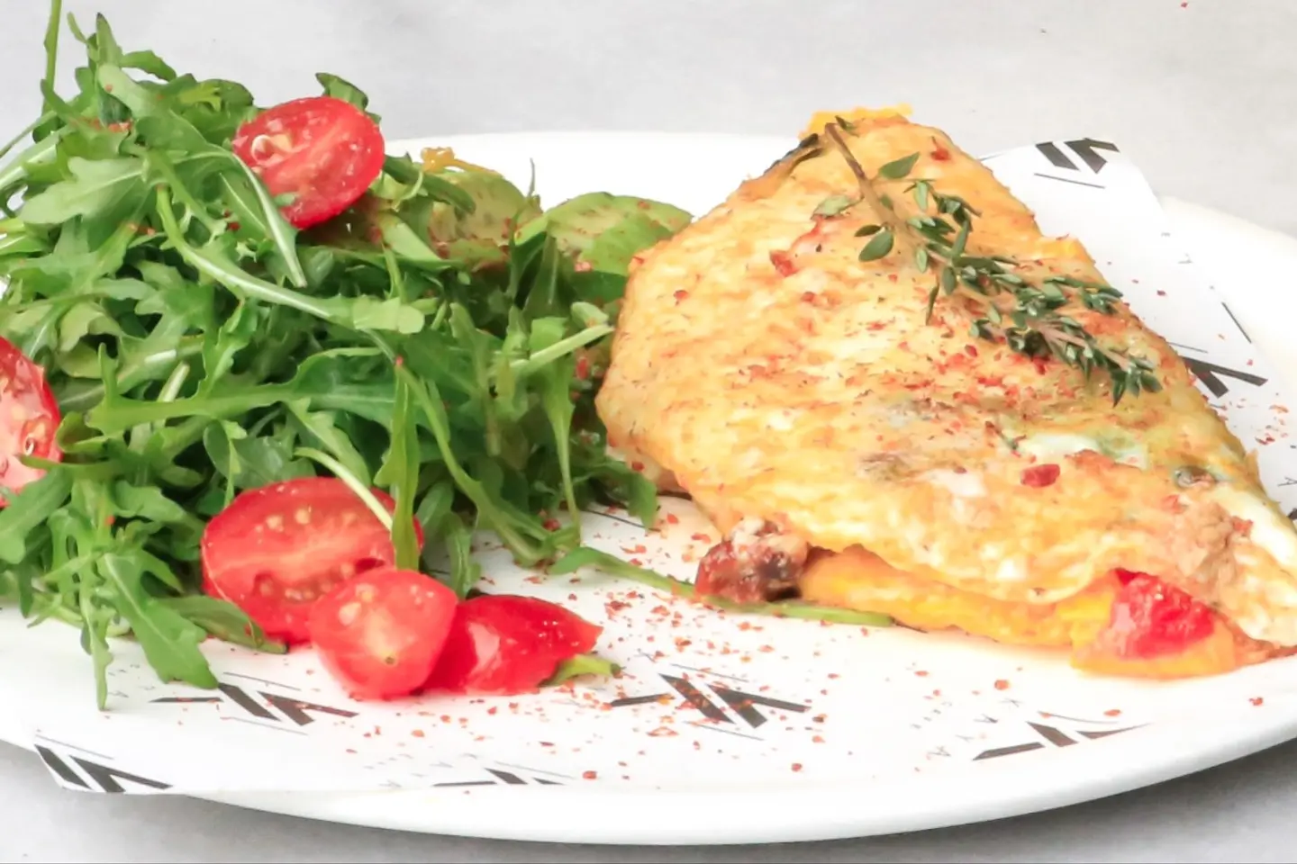Omelet With Vegetables