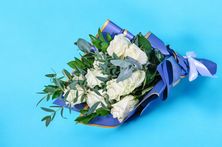 White Serenity Bouquet 0055