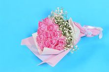 Blushing Bride Bouquet 0046