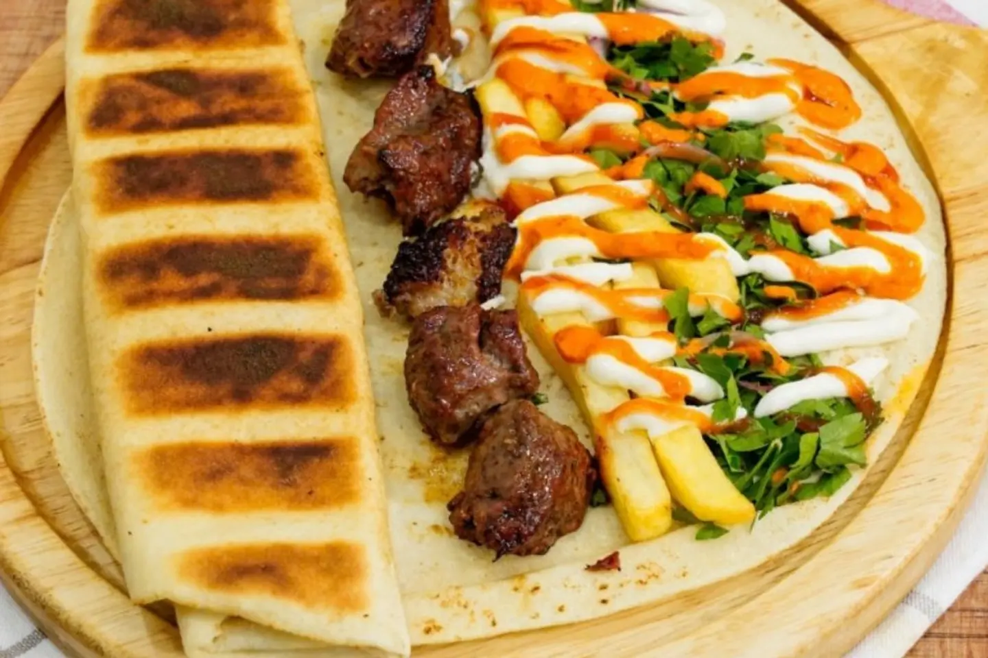 Meat Awsaal Sandwich - Regular