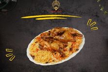 نص مقلي مع رز بخاري