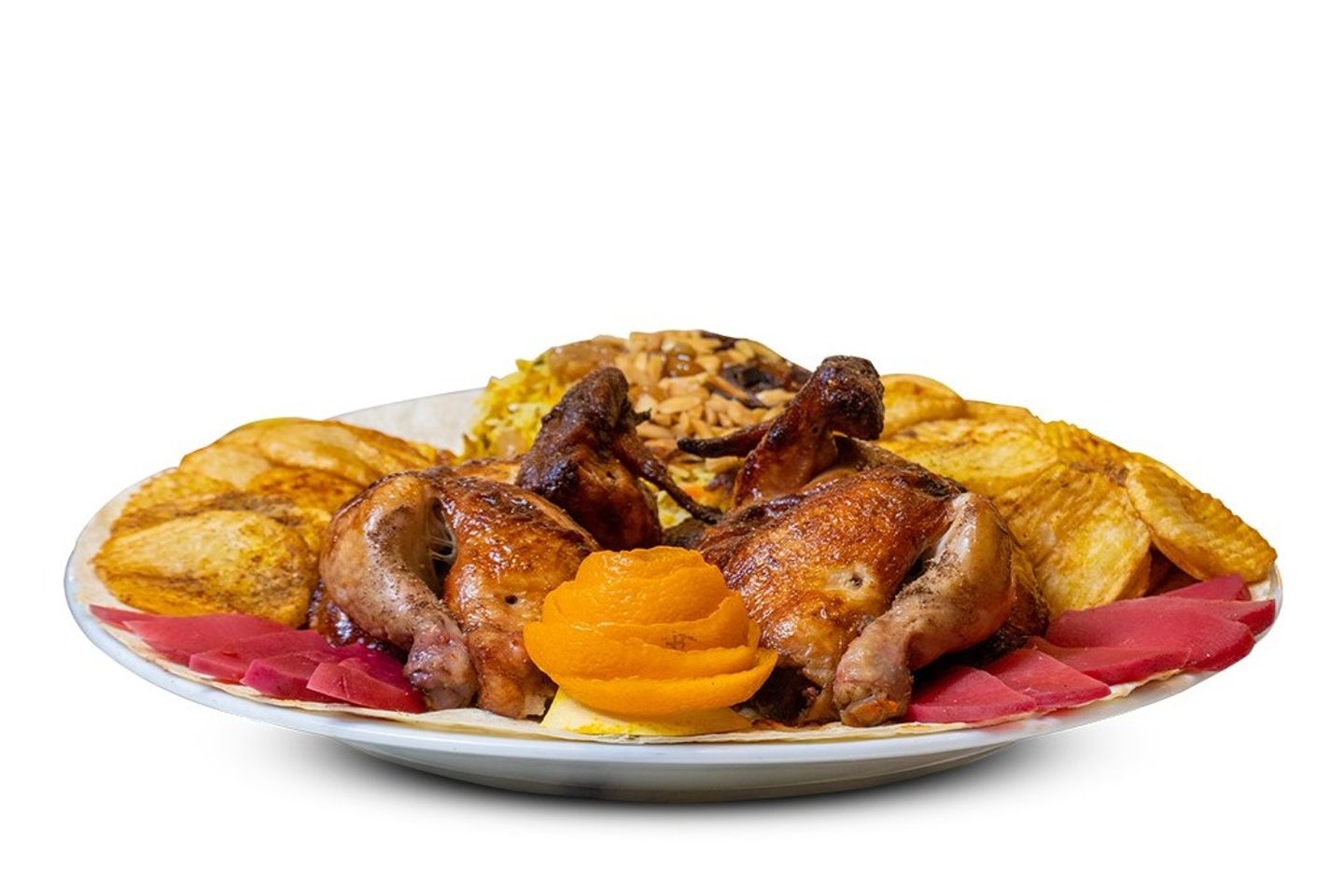 Farouj With Fries - Whole Farouj