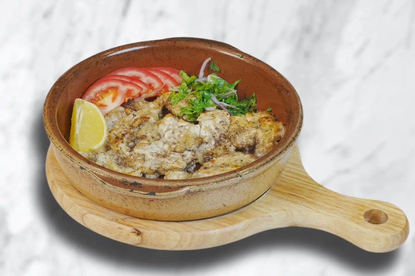 مخ غنم بالفرن
