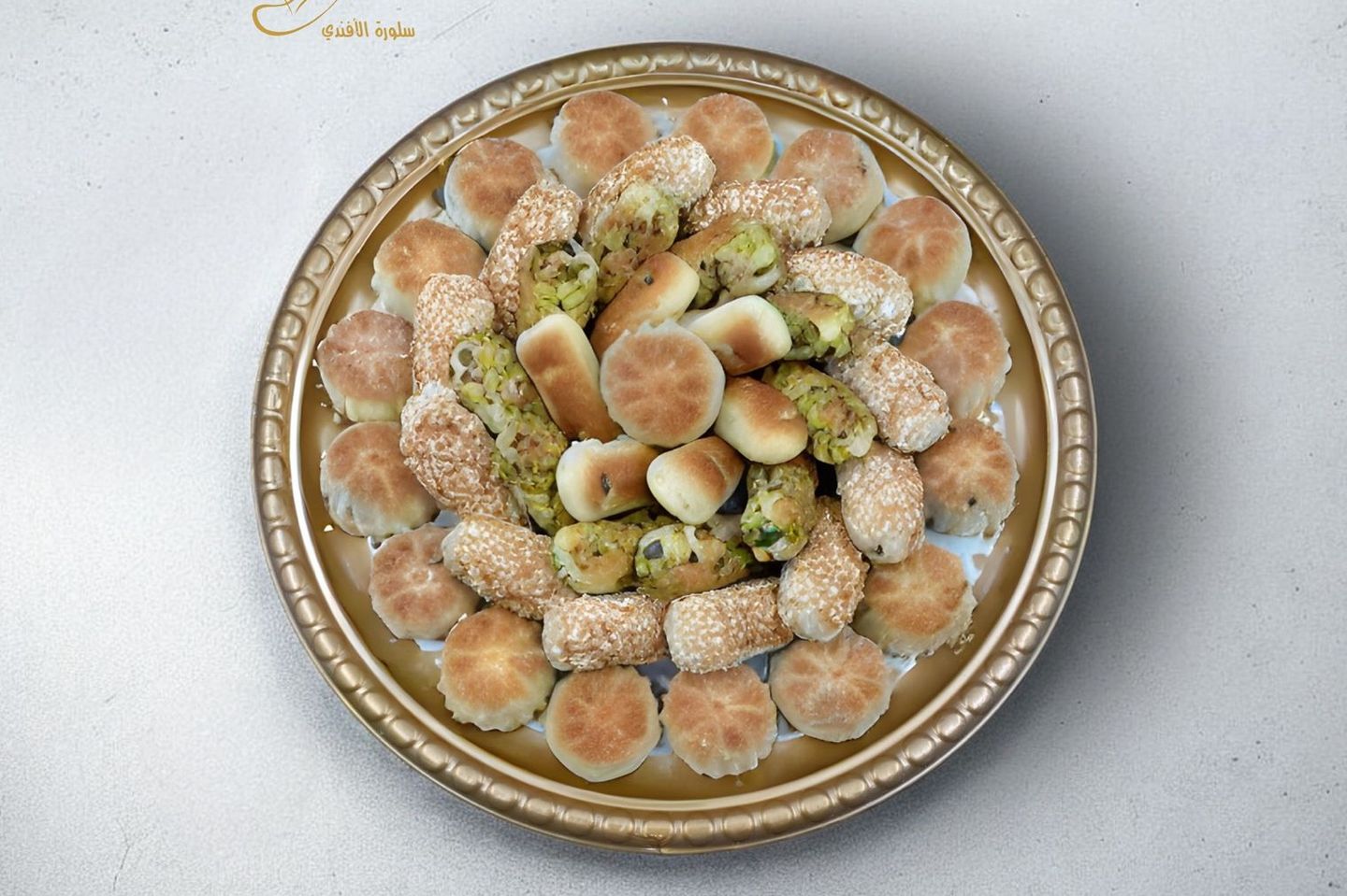 صحن معمول مشكل صغير