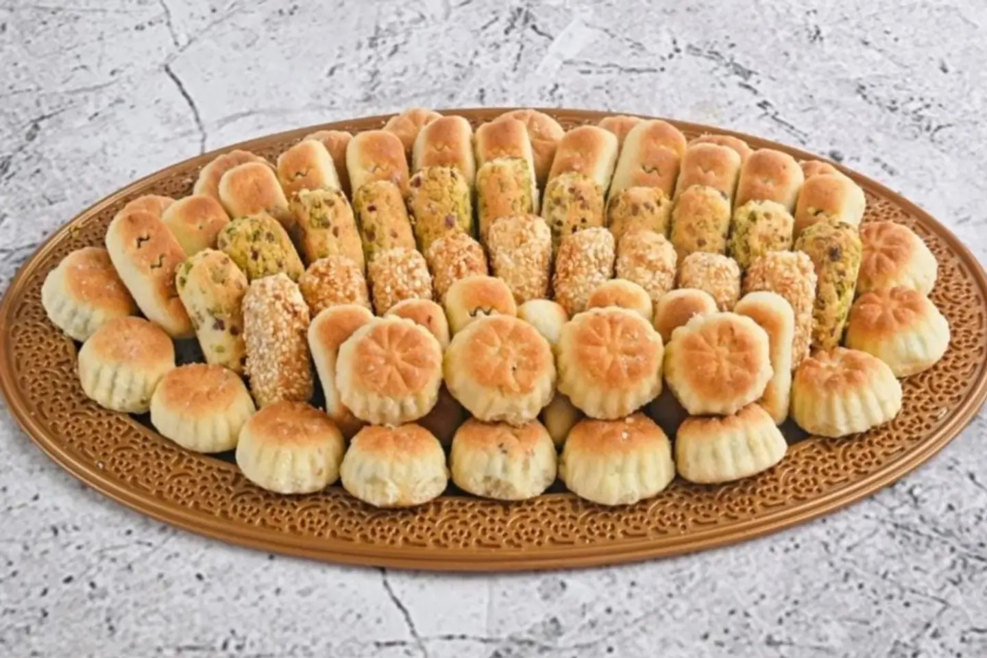 معمول مشكل فاخر - صحن مشكل صغير