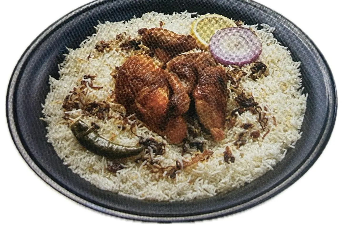 Half Grilled Chicken With Pishawari Rice