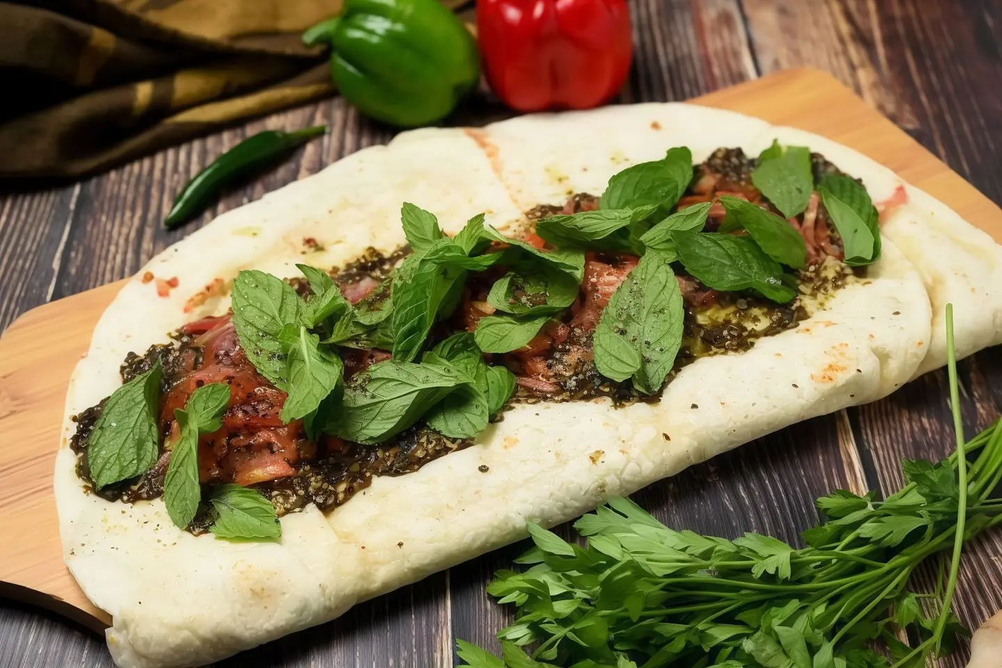 Beiruti Arayes With Mint