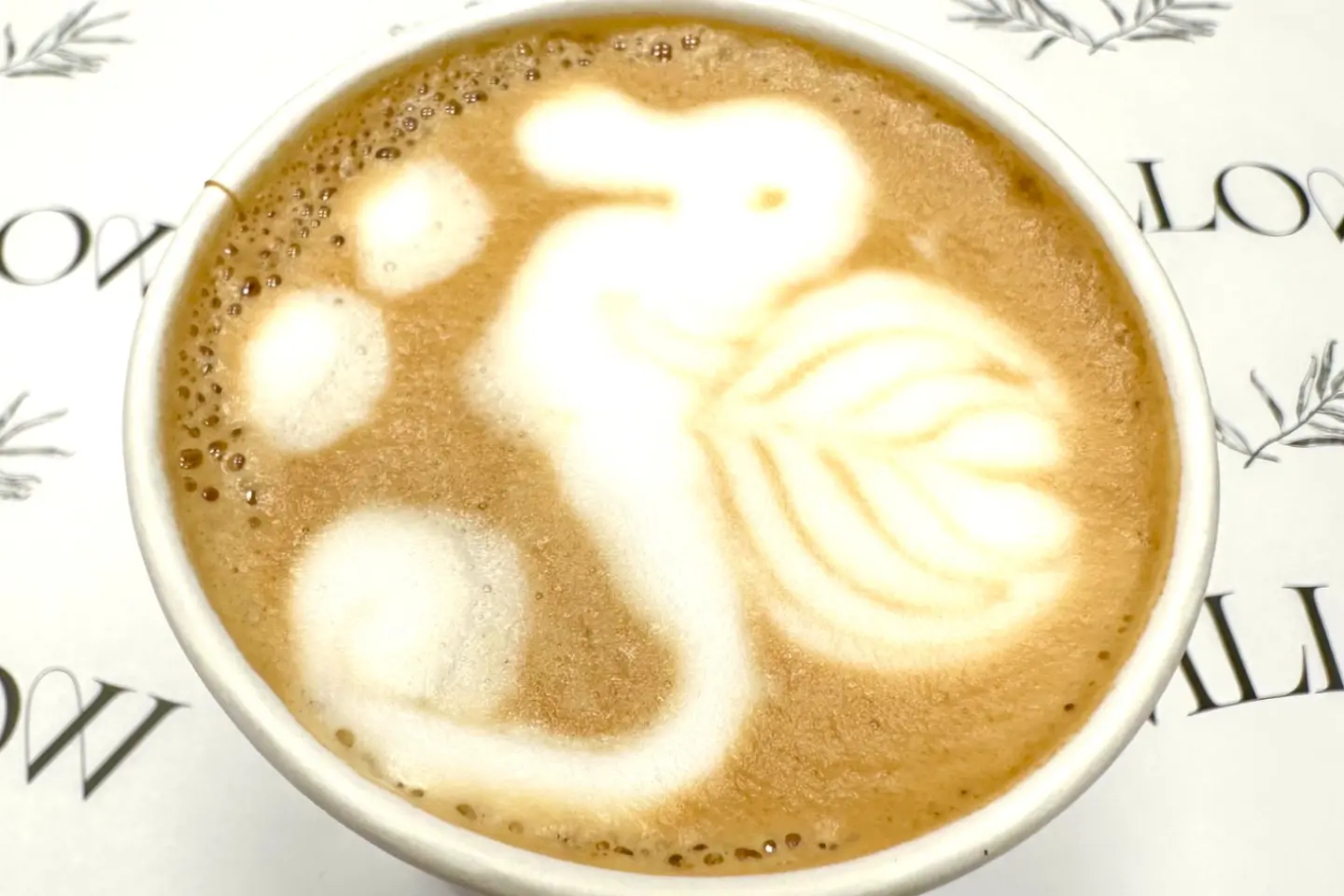 Saffron Latte