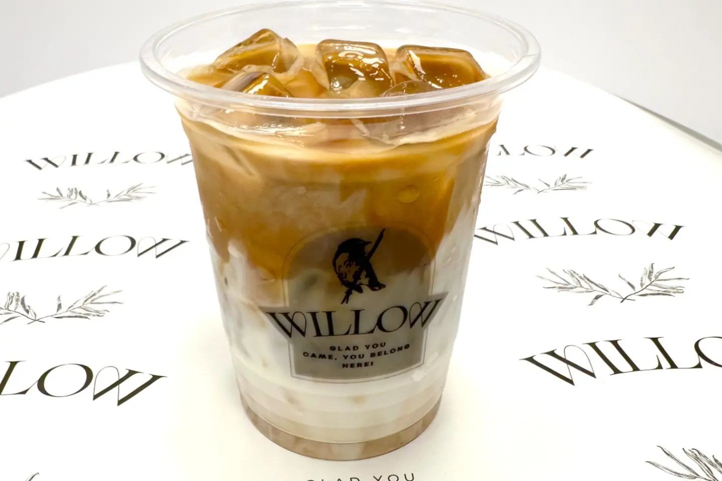 Iced Saffron Latte