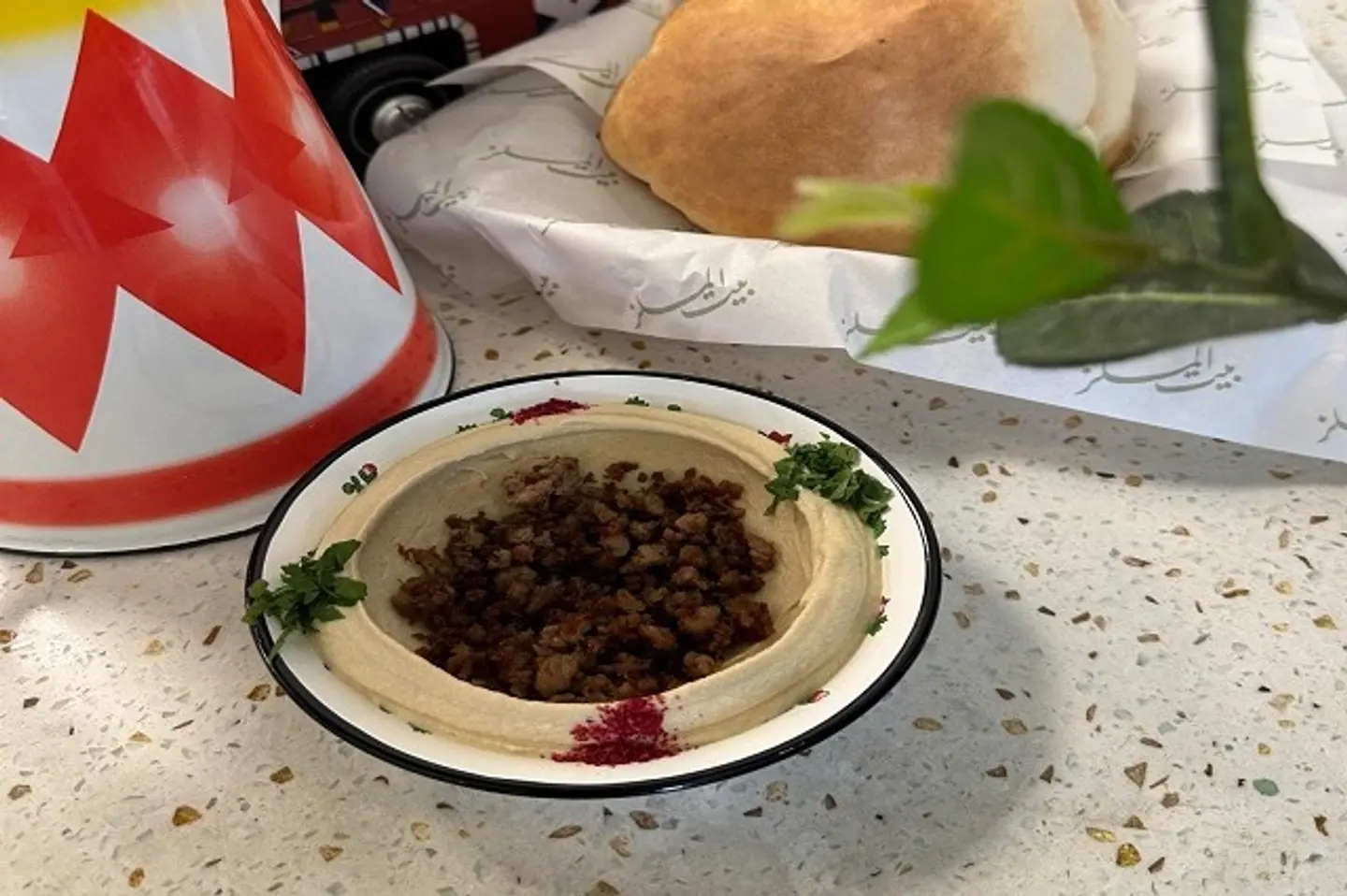 حمص باللحمة