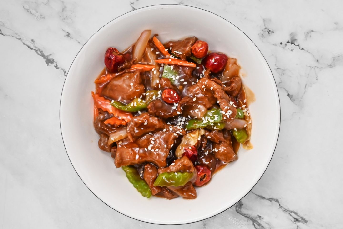 Beef Schezwan