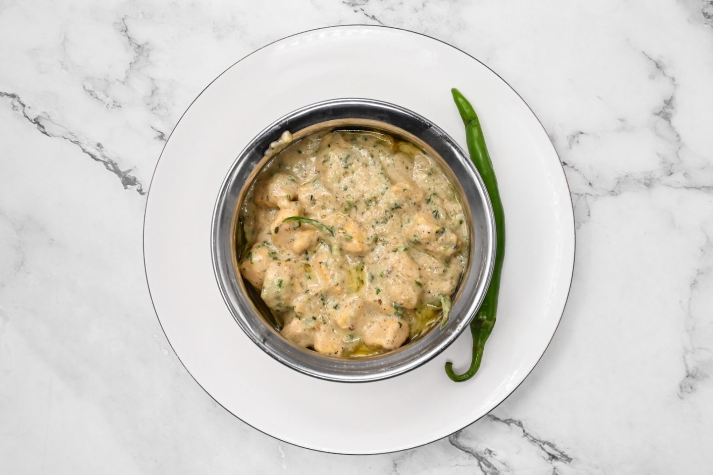 Chicken Handi Hari Mirch