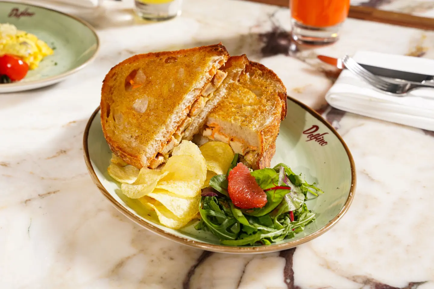 Slow Roasted Chicken Sandwich