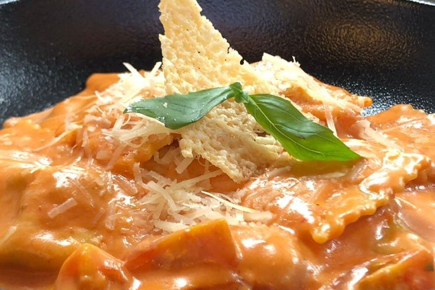 Ravioli With Spinach And Ricotta Cheese