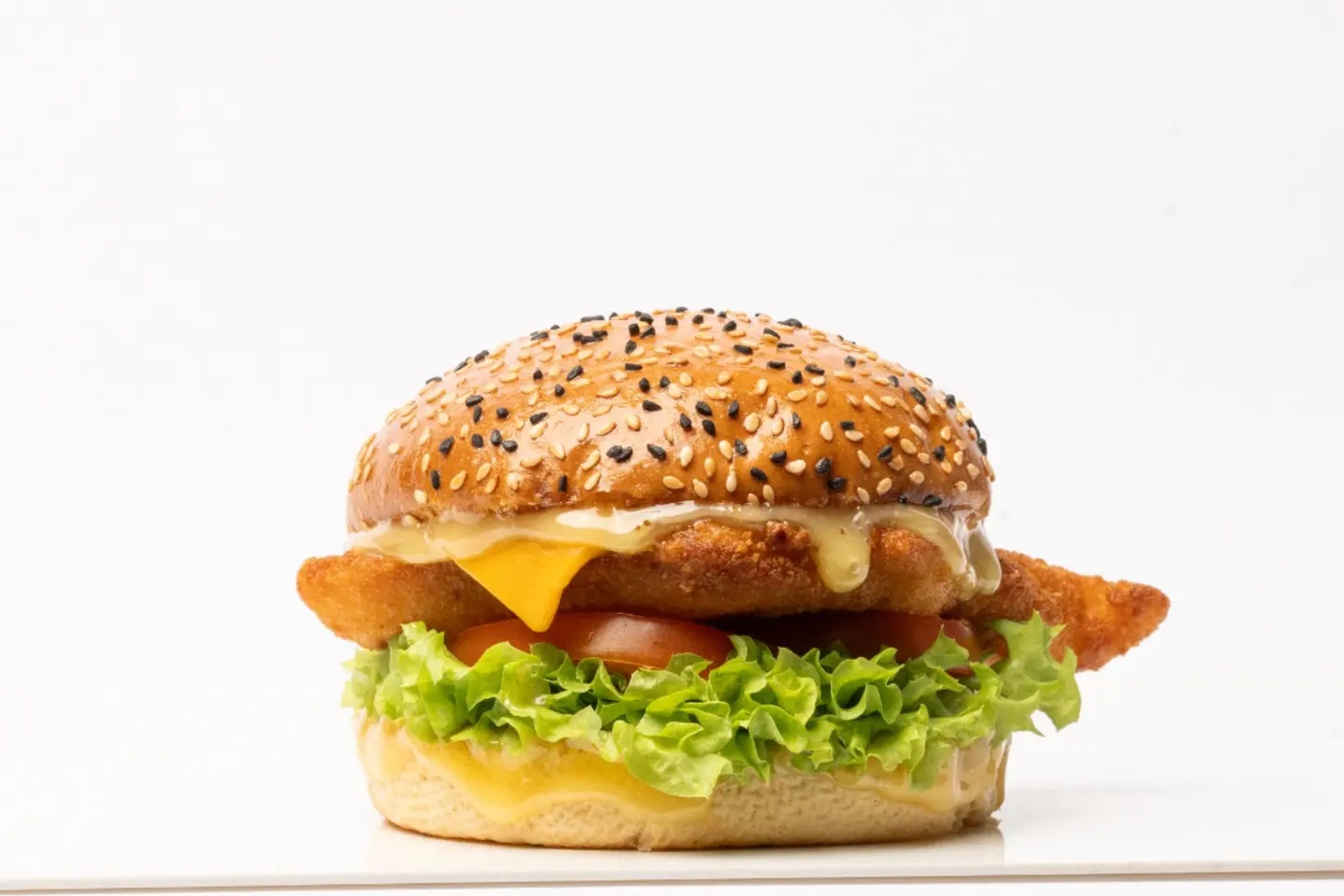 Honey Mustard Chicken Burger