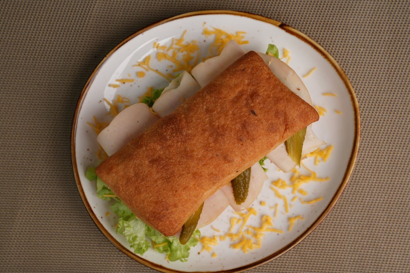 Smoked Turkey Ciabatta Sandwich