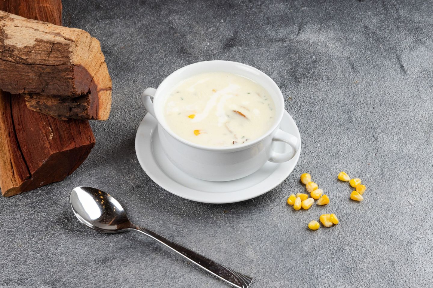 شوربه دجاج بالكريمة