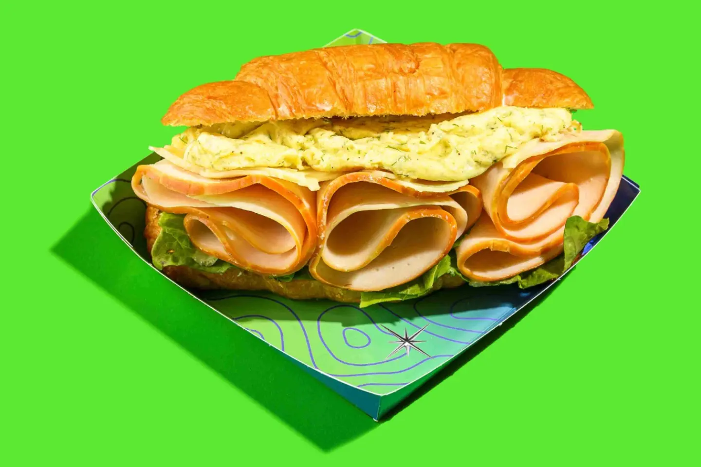 Croissant   Turkey And Egg