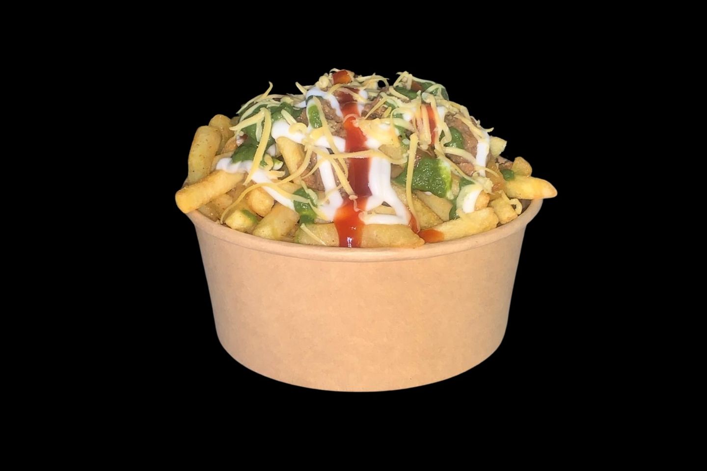 French Fries With Beef Boti