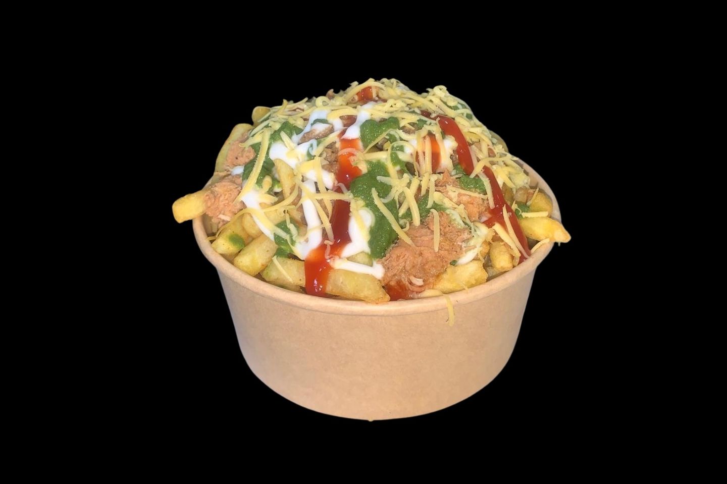 French Fries With Boti Chicken