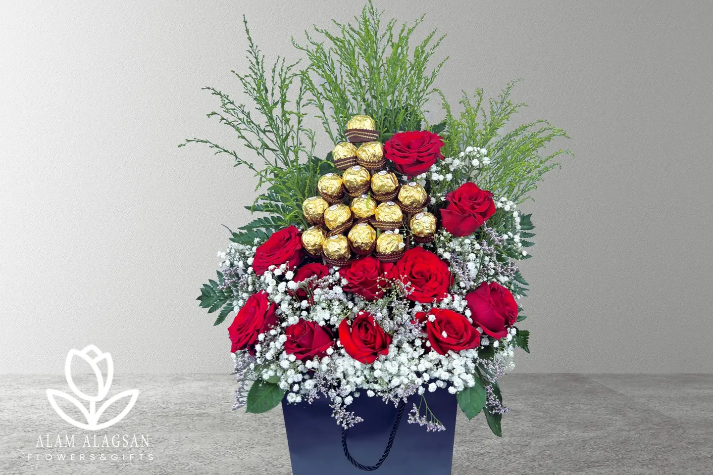 بوكية ورد مع فروشية 707