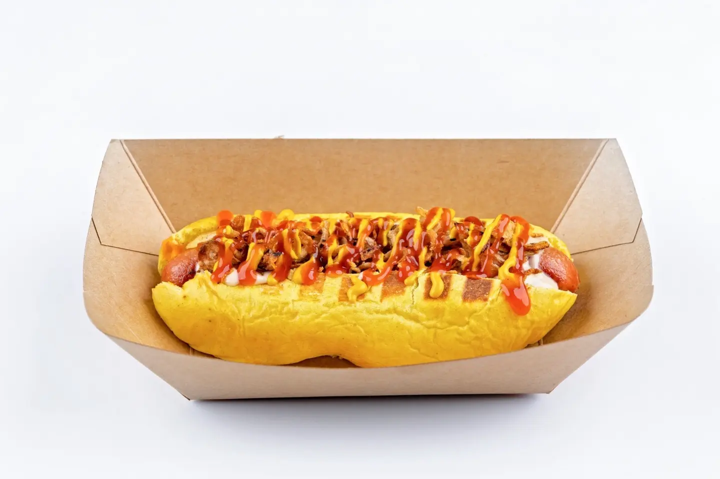 Hot Dog With Onions