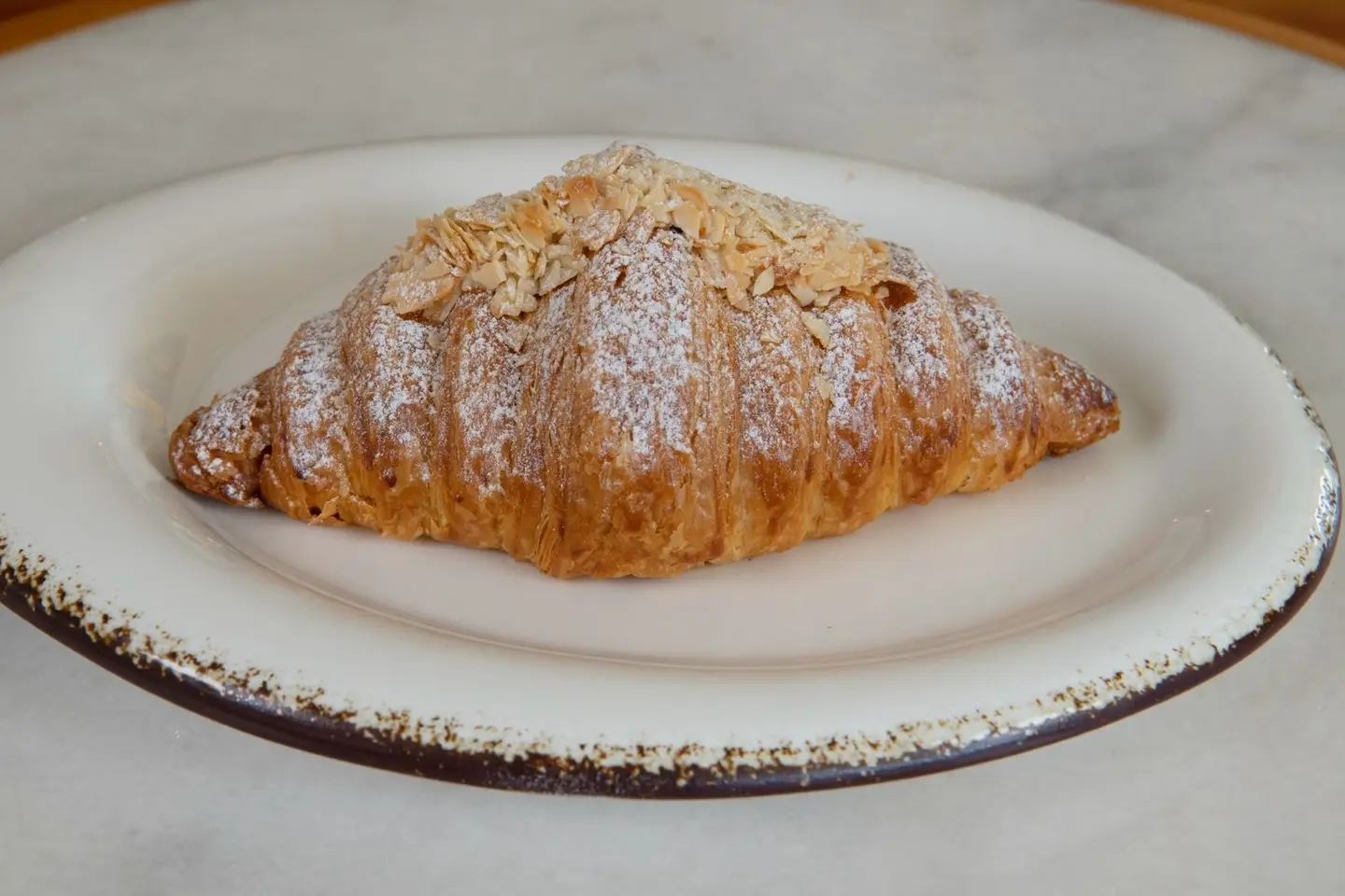 Croissant With Almonds