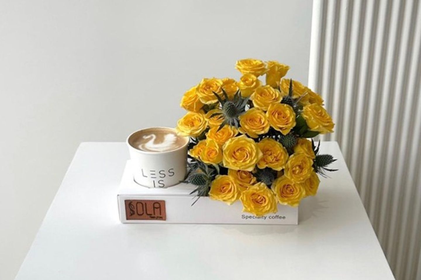 بكج بيبي الجوري مع القهوه